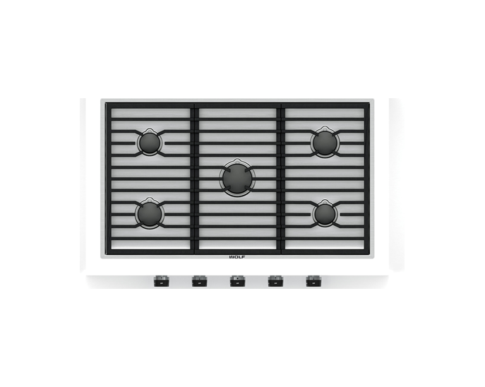 36" Contemporary Gas Cooktop 5 Burners CG365C/S