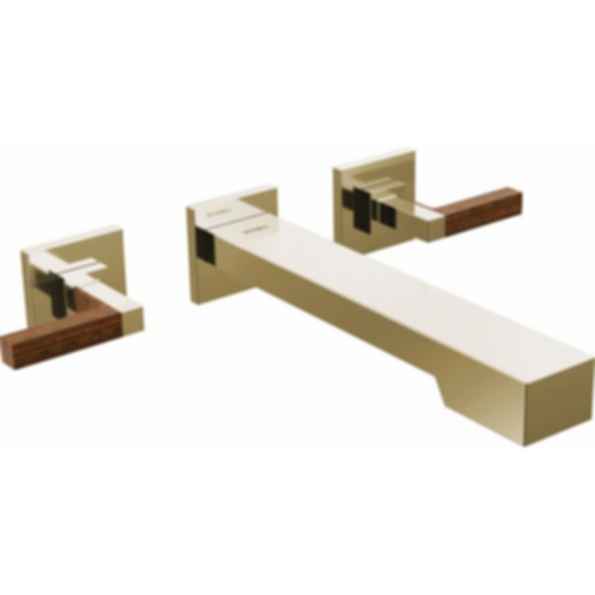 Frank Lloyd Wright® Two-Handle Wall Mount Tub Filler - T70422-LHP