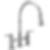 BRODERICK Two Handle Pull-Down Bridge Kitchen Faucet - 2390L-DST