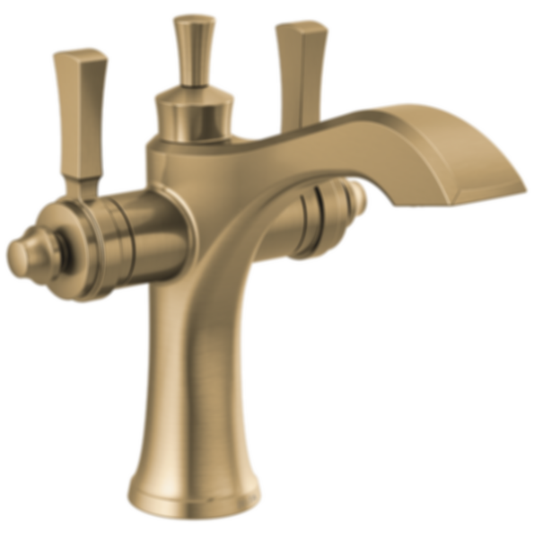 DORVAL Two Handle Single Hole Monoblock Bathroom Faucet - 856-DST