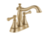 CASSIDY Two Handle Centerset Bathroom Faucet - Metal Pop-Up - 2597LF