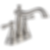 CASSIDY Two Handle Centerset Bathroom Faucet - Metal Pop-Up - 2597LF