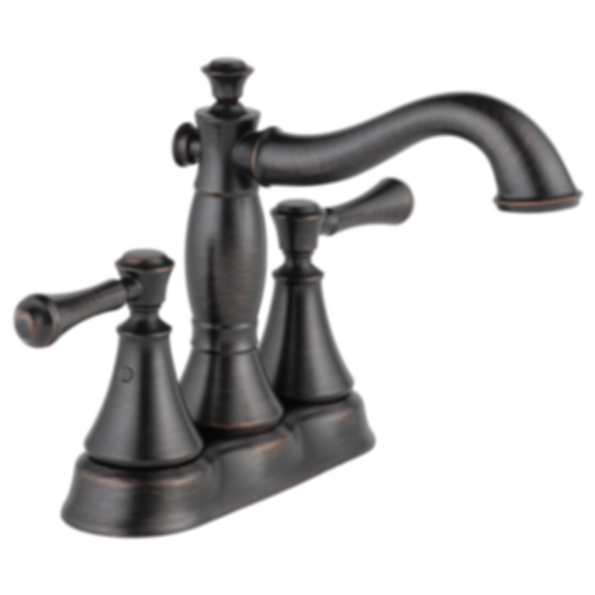 CASSIDY Two Handle Centerset Bathroom Faucet - Metal Pop-Up - 2597LF