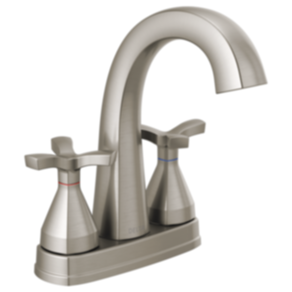 STRYKE Two Handle Centerset Bathroom Faucet  - 257756-PR-MPU-DST