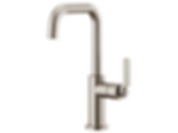LITZE® Bar Faucet with Square Spout and Industrial Handle - 61054LF-PC