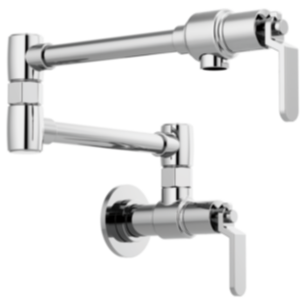 LITZE® Wall Mount Pot Filler with Industrial Handle - 62844LF-PC