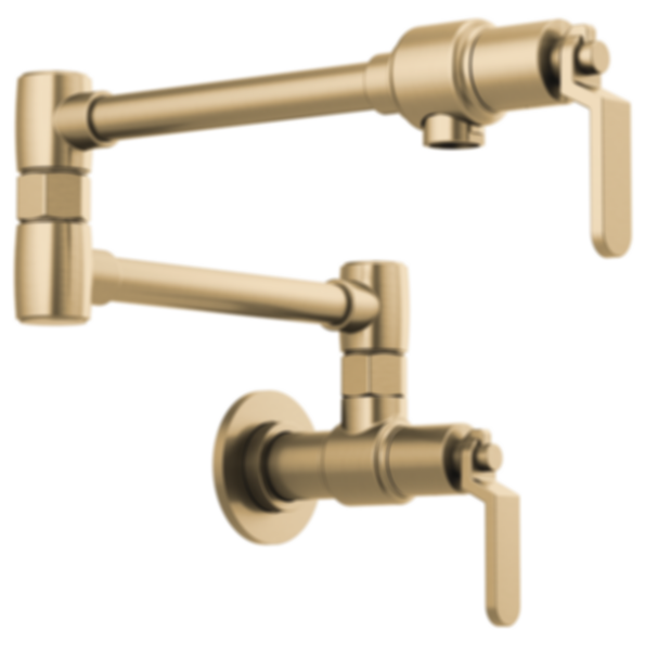 LITZE® Wall Mount Pot Filler with Industrial Handle - 62844LF-PC