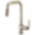 LITZE® Pull-Down Faucet With Square Spout And Industrial Handle - 63054LF-PC