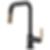 LITZE® Pull-Down Faucet With Square Spout And Industrial Handle - 63054LF-PC