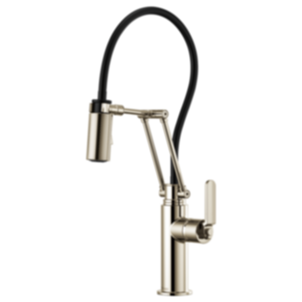 LITZE® Articulating Faucet with Industrial Handle - 63244LF-PC