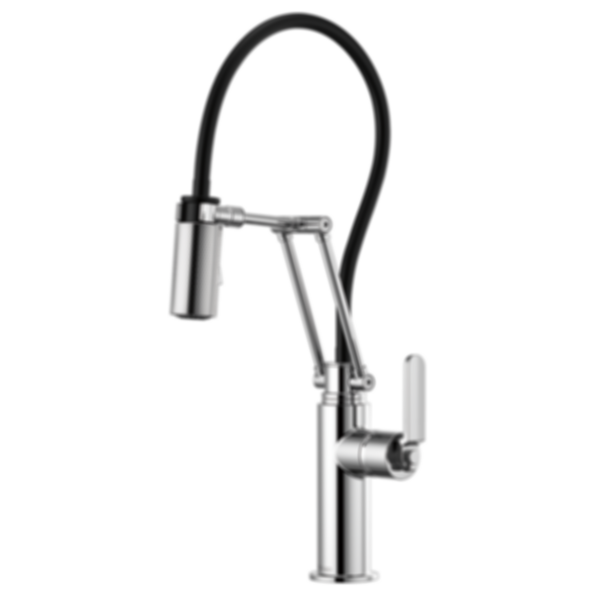 LITZE® Articulating Faucet with Industrial Handle - 63244LF-PC