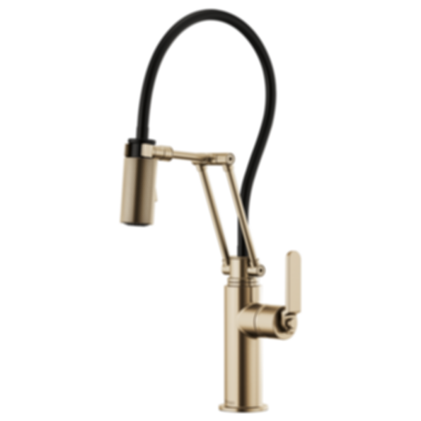 LITZE® Articulating Faucet with Industrial Handle - 63244LF-PC