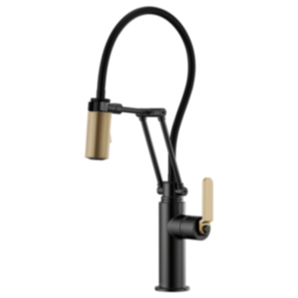 LITZE® Articulating Faucet with Industrial Handle - 63244LF-PC