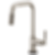 LITZE® SmartTouch® Pull-Down Faucet with Square Spout and Knurled Handle - 64053LF-PC