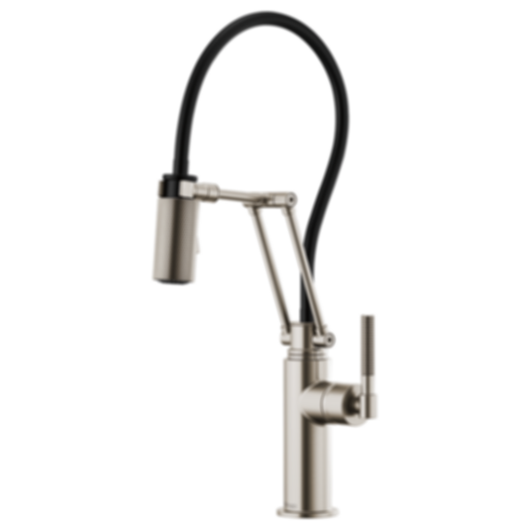 LITZE® Articulating Faucet with Knurled Handle - 63243LF-PC