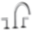ODIN® 3 Hole Roman Tub - T67375-LHP