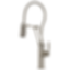 LITZE® Articulating Faucet with Finished Hose with Knurled Handle - 63143LF-PC