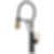 LITZE® Articulating Faucet with Finished Hose with Industrial Handle - 63144LF-PC