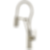 LITZE® Articulating Faucet with Finished Hose with Industrial Handle - 63144LF-PC