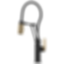 LITZE® Articulating Faucet with Finished Hose with Industrial Handle - 63144LF-PC