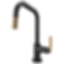 LITZE® SmartTouch® Pull-Down Faucet With Angled Spout And Industrial Handle - 64064LF-PC