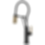 LITZE® Smarttouch® Articulating Faucet With Finished Hose with Knurled Handle - 64143LF-PC