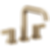 LITZE® 3 Hole Roman Tub - T67335-LHP
