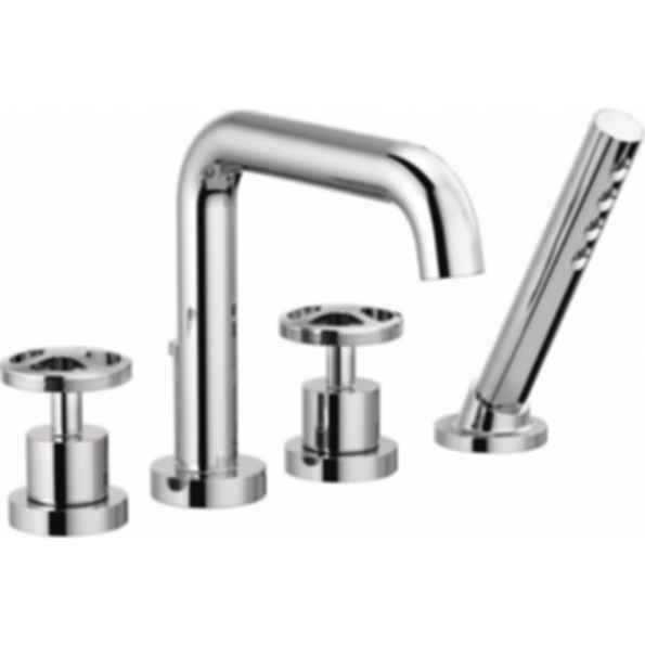 LITZE® 4-Hole Roman Tub with Hand Shower - T67435-LHP