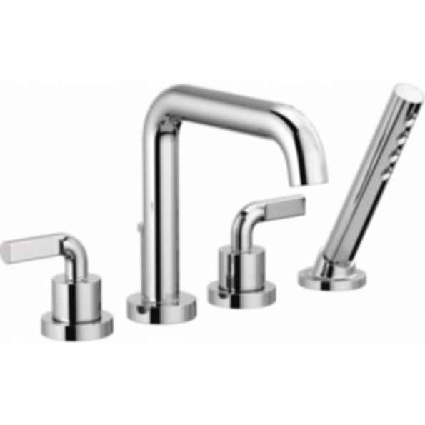 LITZE® 4-Hole Roman Tub with Hand Shower - T67435-LHP