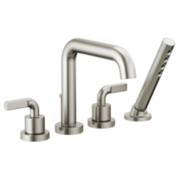 LITZE® 4-Hole Roman Tub with Hand Shower - T67435-LHP