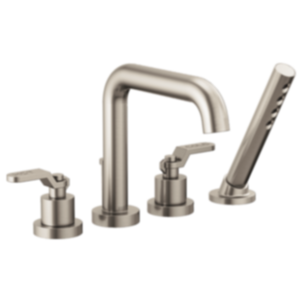 LITZE® 4-Hole Roman Tub with Hand Shower - T67435-LHP