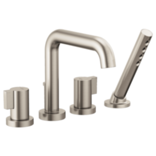 LITZE® 4-Hole Roman Tub with Hand Shower - T67435-LHP