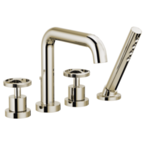 LITZE® 4-Hole Roman Tub with Hand Shower - T67435-LHP