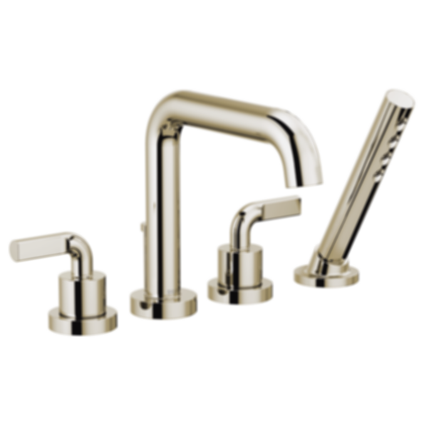 LITZE® 4-Hole Roman Tub with Hand Shower - T67435-LHP