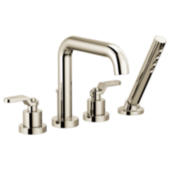 LITZE® 4-Hole Roman Tub with Hand Shower - T67435-LHP