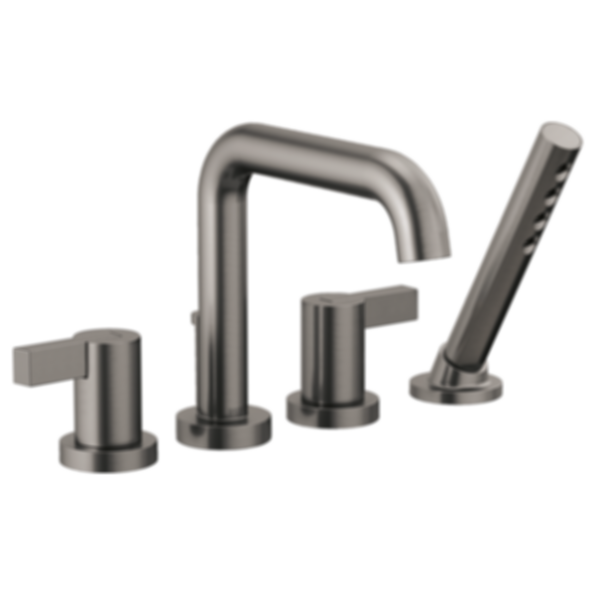 LITZE® 4-Hole Roman Tub with Hand Shower - T67435-LHP