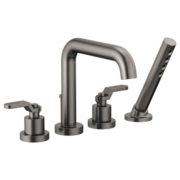 LITZE® 4-Hole Roman Tub with Hand Shower - T67435-LHP