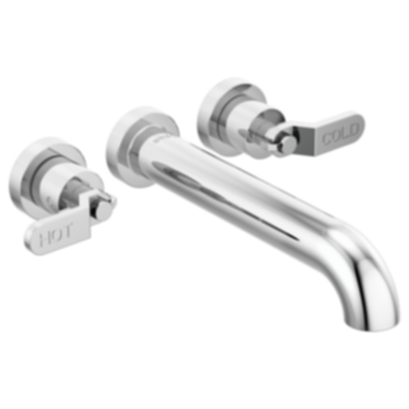 LITZE® Two-Handle Wall Mount Tub Filler - T70435-LHP
