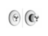 ESSENTIAL™ SHOWER HydraChoice™ Max Round Trim - T84613-PC