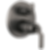 LITZE® Pressure Balance Valve with Integrated 6-Function Diverter Trim - T75P635-LHP