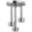 LITZE® Ceiling Mount Pendant Raincan Showerhead - 81335-PC