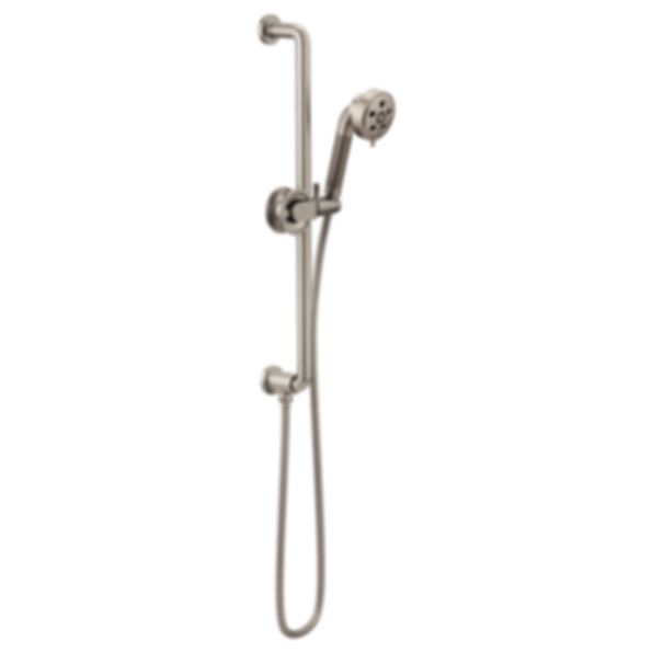 LITZE® Slide Bar Handshower with H2OKinetic® Technology (brass wheel) - 88735-PC