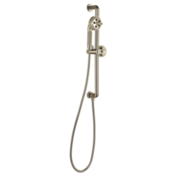LITZE® Slide Bar Handshower with H2OKinetic® Technology (brass wheel) - 88735-PC
