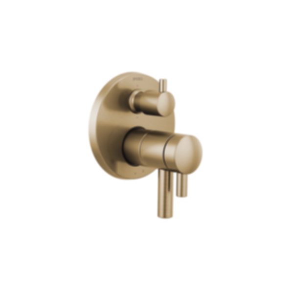 ODIN® TempAssure® Thermostatic Valve With Integrated 6-Function Diverter Trim - T75675-PC