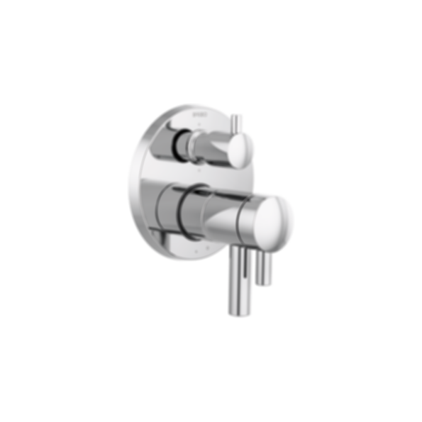 ODIN® TempAssure® Thermostatic Valve With Integrated 6-Function Diverter Trim - T75675-PC