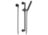 JASON WU FOR BRIZO™ Slide Bar Handshower With H2Okinetic® Technology - 88775-BL