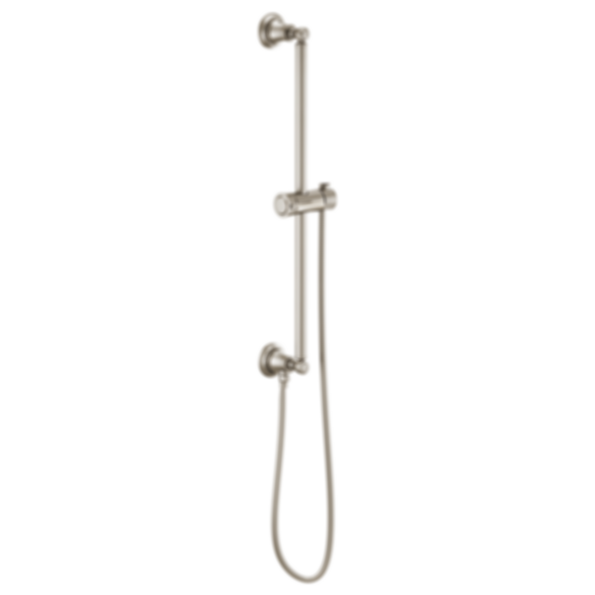 ESSENTIAL™ SHOWER Classic Round Slide Bar With Hose - 74795-PC