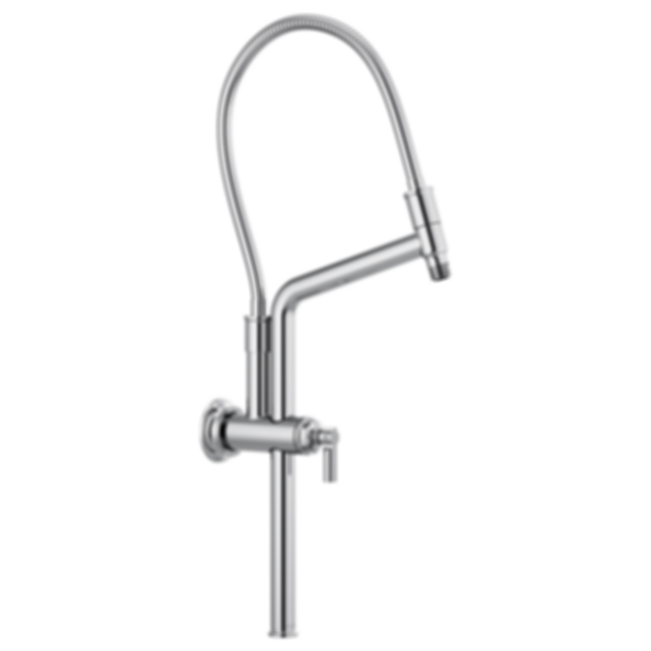 ESSENTIAL™ SHOWER 11 7/16" Classic Slide Bar Shower Arm And Flange - 81376-PC