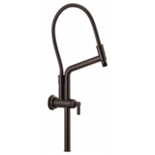 ESSENTIAL™ SHOWER 11 7/16" Classic Slide Bar Shower Arm And Flange - 81376-PC