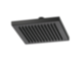ESSENTIAL™ SHOWER 8" Linear Square Single-Function Raincan Showerhead - 83341-2.5